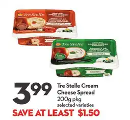 Longo's Tre Stelle Cream Cheese Spread offer