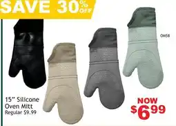 Oxford Mills 15 Silicone Oven Mitt offer