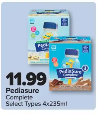 PharmaChoice Pediasure Complete offer