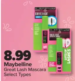 PharmaChoice Maybelline Great Lash Mascara offer