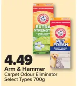 PharmaChoice Arm & Hammer Carpet Odour Eliminator offer