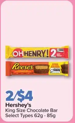 PharmaChoice King Size Chocolate Bar offer