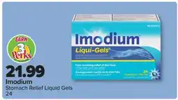 PharmaChoice Imodium Stomach Relief Liquid Gels offer