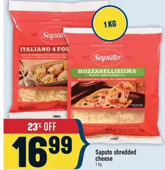 Marché Adonis SAPUTO SHREDDED CHEESE offer