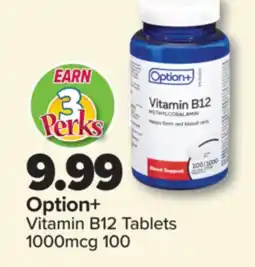 PharmaChoice Option+ Vitamin B12 Tablets offer