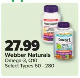 PharmaChoice Webber Naturals Omega-3, Q10 offer