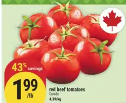 Marché Adonis RED BEEF TOMATOES offer