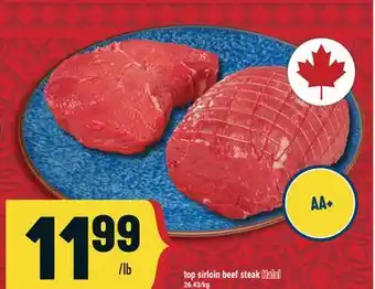 Marché Adonis top sirloin beef steak offer