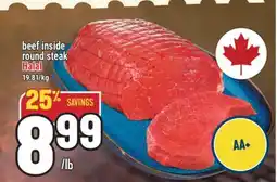 Marché Adonis beef inside round steak offer
