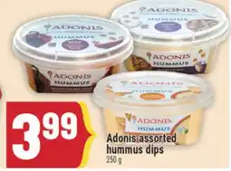 Marché Adonis Adonis assorted hummus dips offer