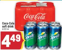 Marché Adonis COCA-COLA SOFT DRINK offer