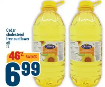 Marché Adonis Cedar cholesterol free sunflower oil offer