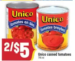 Marché Adonis UNICO CANNED TOMATOES offer