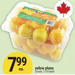 Marché Adonis YELLOW PLUMS offer