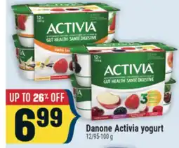 Marché Adonis Danone Activia yogurt offer