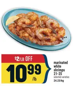 Marché Adonis MARINATED WHITE SHRIMPS offer