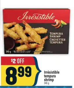 Marché Adonis IRRÉSISTIBLE TEMPURA SHRIMP offer