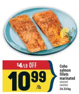 Marché Adonis COHO SALMON FILLETS MARINATED offer