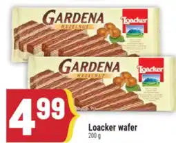 Marché Adonis Loacker wafer offer