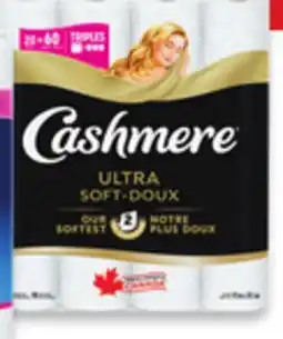Walmart Cashmere UltraLuxe 20 = 60 rolls bathroom tissue offer