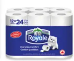 Walmart Royale 2-ply bathroom tissue offer