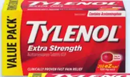 Walmart Tylenol Extra Strength offer