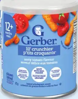 Walmart Gerber Lil' Crunchies offer