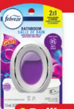 Walmart Febreze bathroom or car air freshener offer