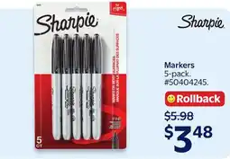 Walmart Sharpie Markers offer