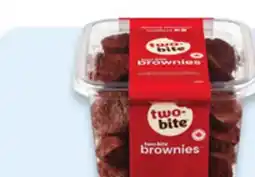 Walmart two-bite brownies offer
