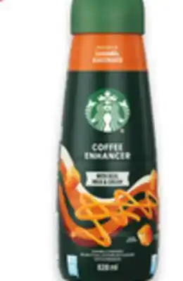 Walmart Starbucks liquid coffee enhancers offer