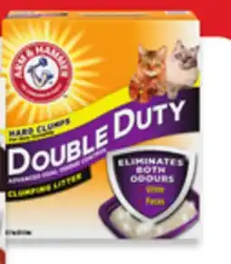 Walmart Arm & Hammer clumping cat litter offer