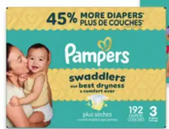 Walmart Pampers Value Pack Swaddlers offer