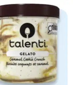 Walmart Talenti gelato or sorbet ice cream tubs offer