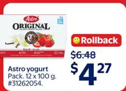 Walmart Astro yogurt offer