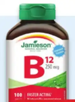 Walmart Jamieson vitamin B12 100s or calcium, magnesium and vitamin D3 200s offer