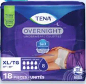 Walmart Tena incontinence products offer