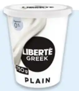 Walmart Liberté Greek Yogurt Tubs offer
