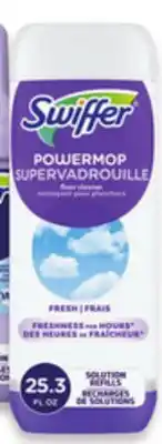 Walmart Swiffer PowerMop liquid refills offer