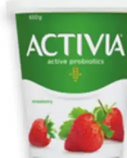 Walmart Activia yogurt tubs offer