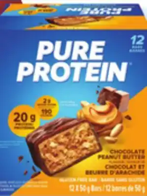 Walmart Pure Protein bars offer