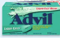 Walmart Advil Liqui-Gels offer