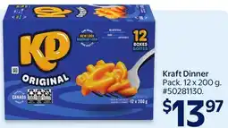 Walmart Kraft Dinner offer