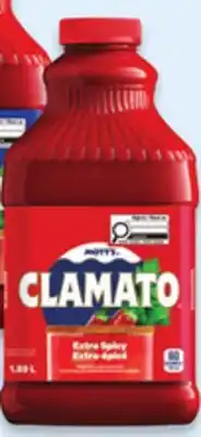 Walmart Mott's Clamato Cocktail offer