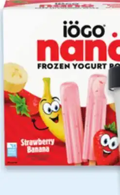 Walmart iögo frozen yogurt nanö novelties offer