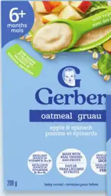 Walmart Gerber oatmeal offer