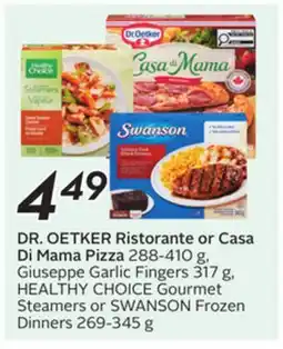 Sobeys Ristorante or Casa Di Mama Pizza offer