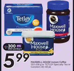 Sobeys Instant Coffee offer