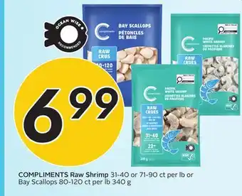 Sobeys Raw Shrimp offer