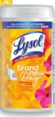 Walmart Lysol disinfectant cleaners offer